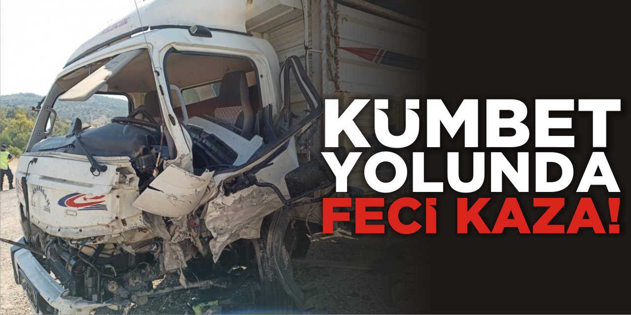 Kümbet Yolunda Feci Kaza