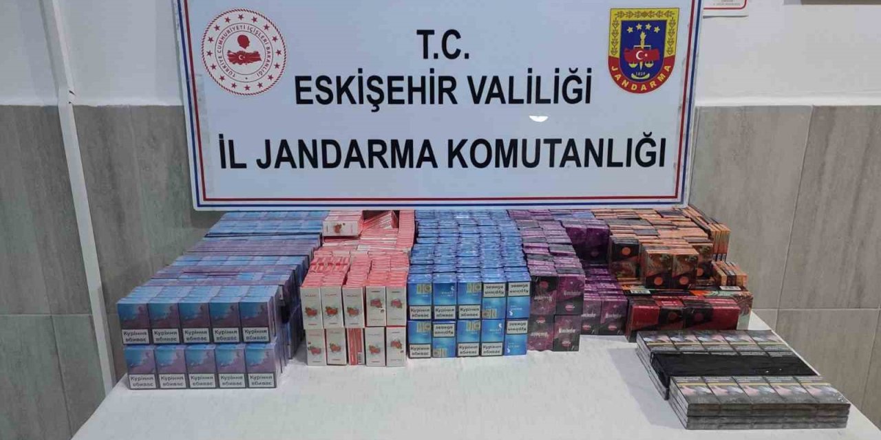 Jandarma Ekiplerinden Kaçak Sigara Operasyonu