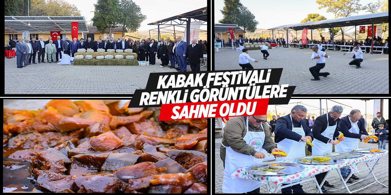 Kabak Festivali Renkli Görüntülere Sahne Oldu