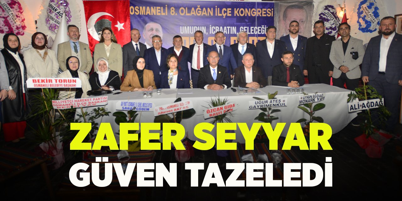 Zafer Seyyar Güven Tazeledi