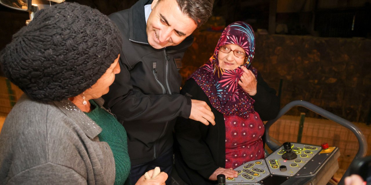 Bekdemir yoluna asfalt serildi