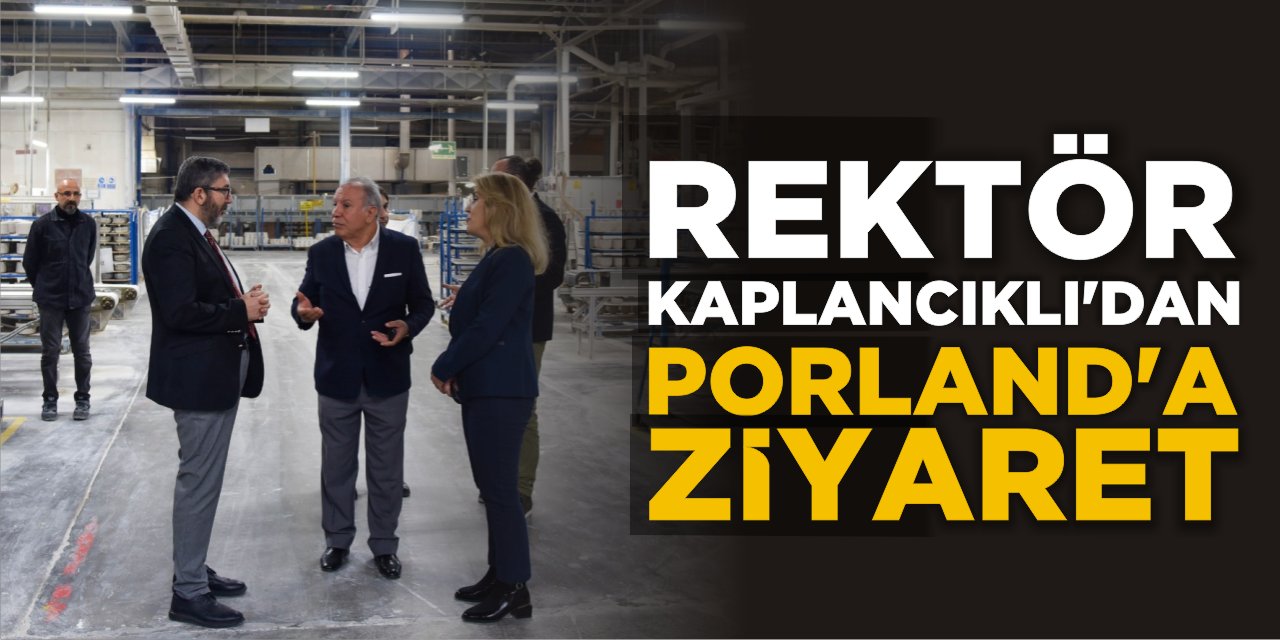 Rektör Kaplancıklı'dan Parland'a Ziyaret