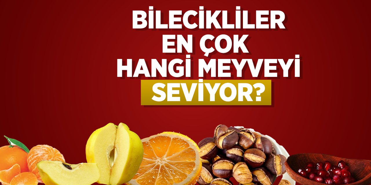 Bilecikliler en çok  hangi meyveyi seviyor?