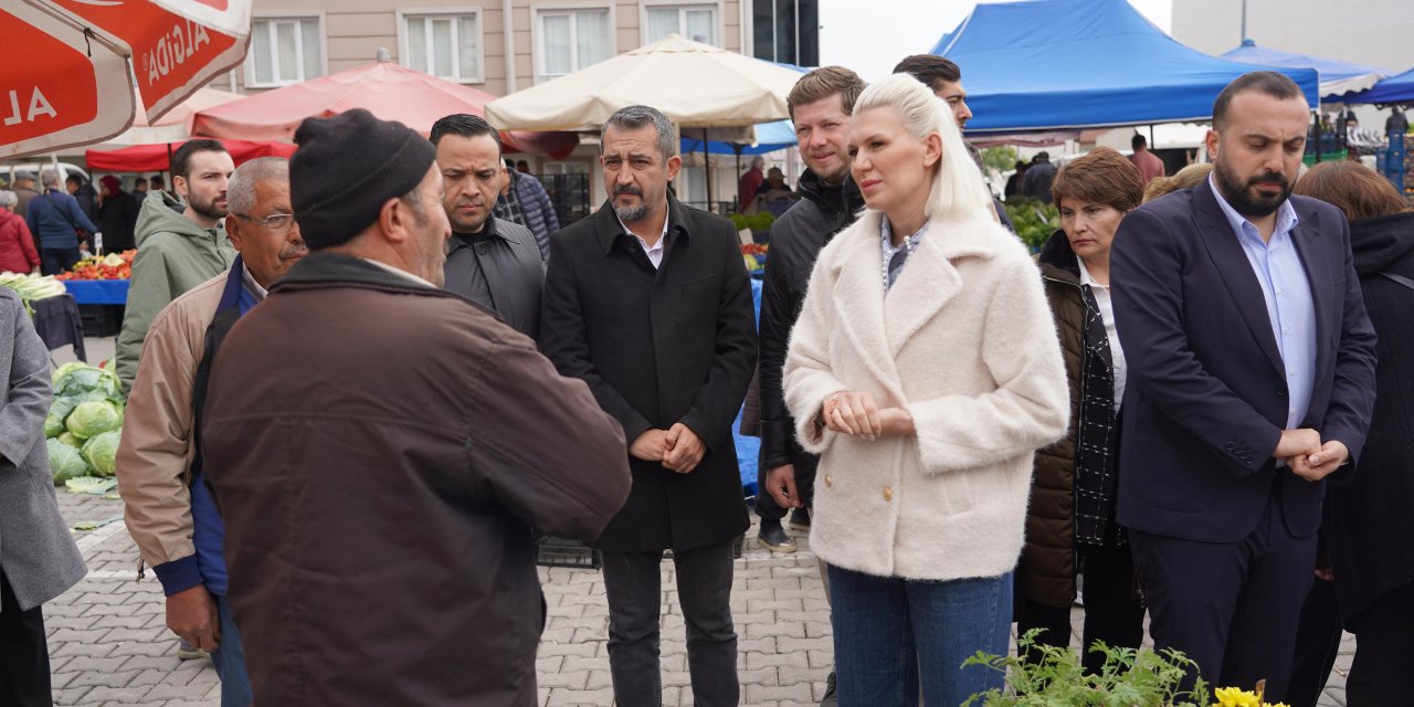 Başkan Subaşı’ndan pazar pazarına ziyaret