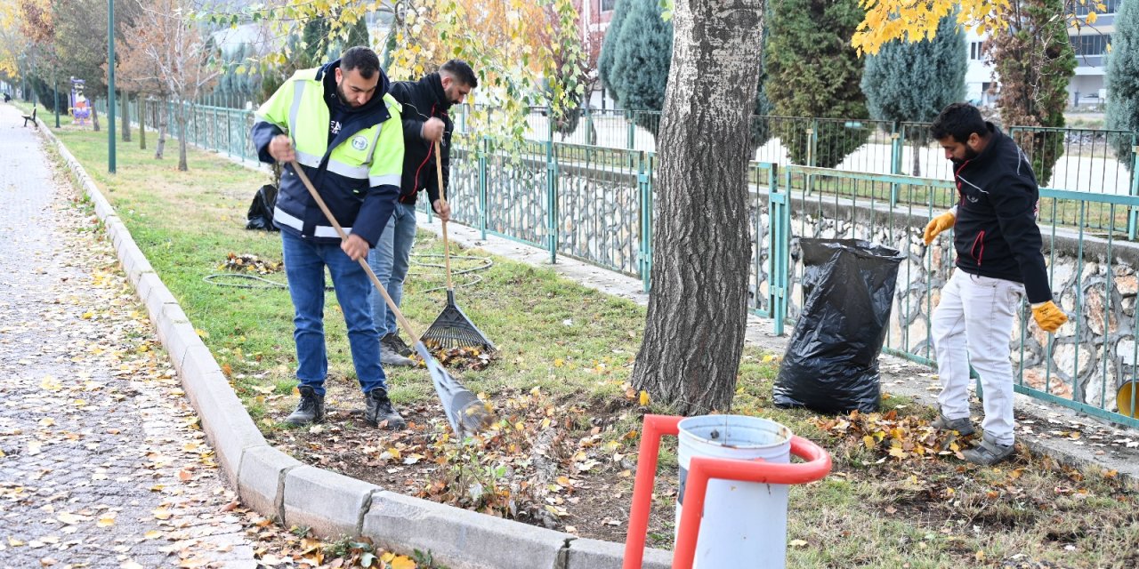 Parklarda Temizlik ve Bakım Çalışmaları