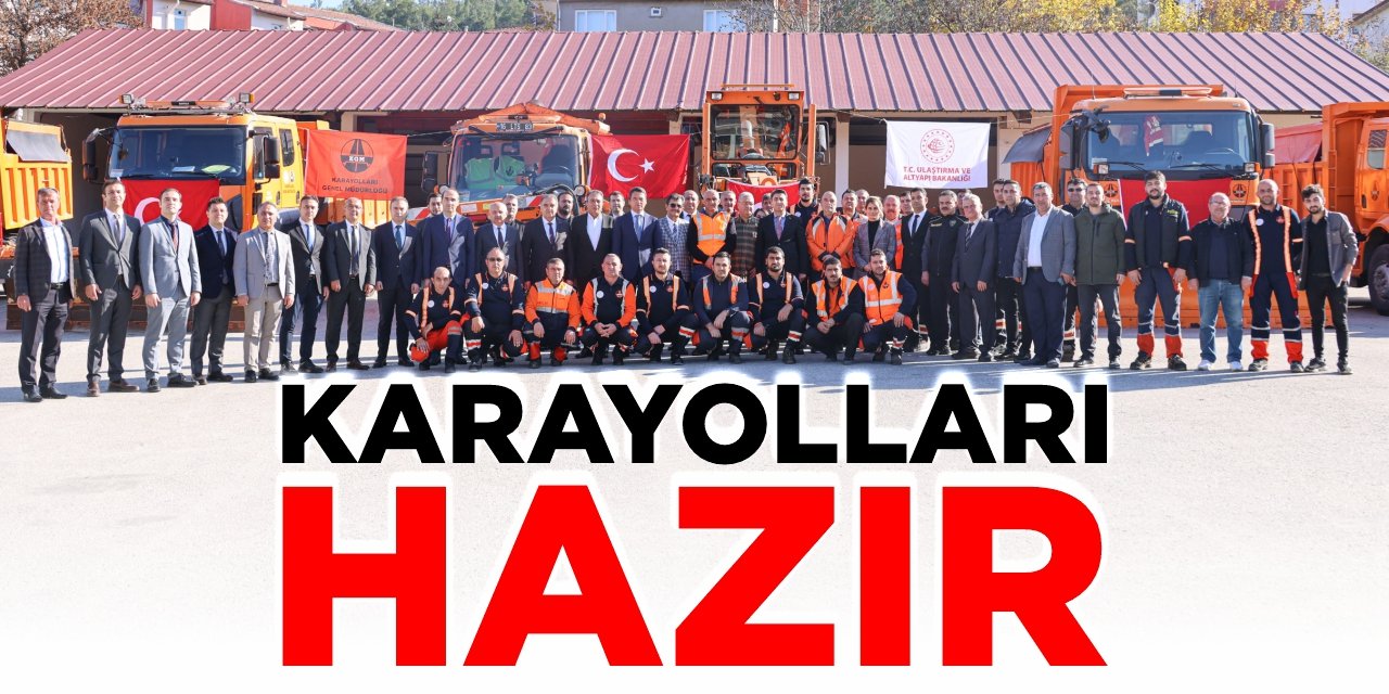 Karayolları kışa hazır