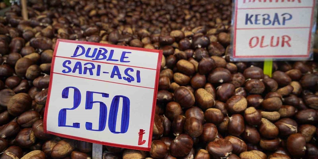 Pazarda Çin Kestanesinin Yerini Yerli Kestane Aldı