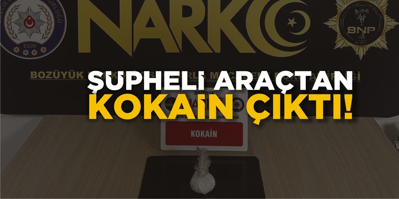 Şüpheli Araçtan Kokain Çıktı!