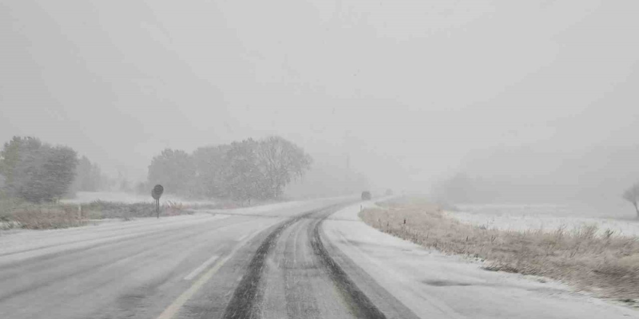 Dağ Yolu Ağır Vasıtalara Kapatıldı