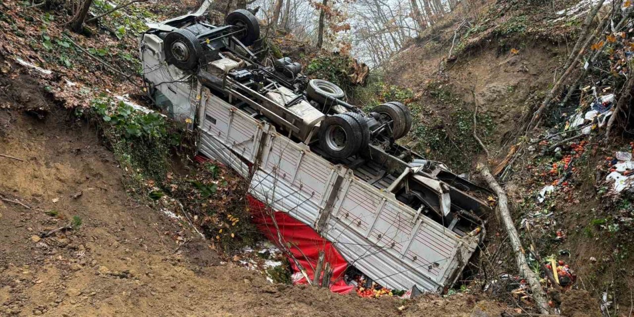 Ormana Yuvarlanan Kamyona 4 Gün Sonra Ulaşıldı