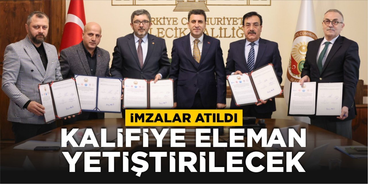 Kalifiye eleman yetiştirilecek