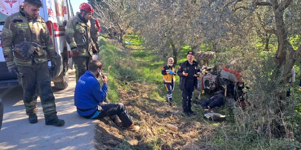 Traktörün Altında Kalarak Can Verdi!