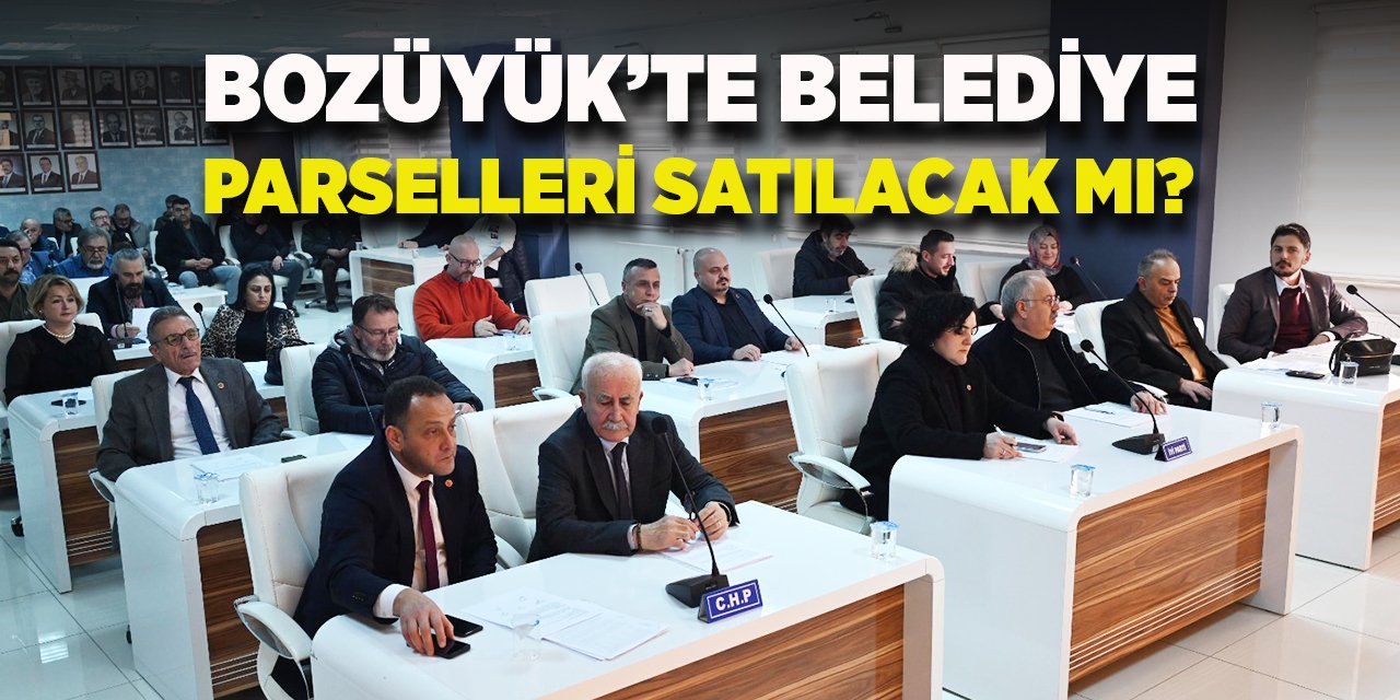 Bozüyük'te Belediye Parselleri Satılacak mı?