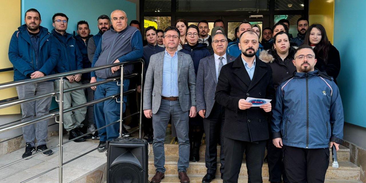 Birlik Haber-Sen Rize’de yaşanan saldırıyı protesto etti