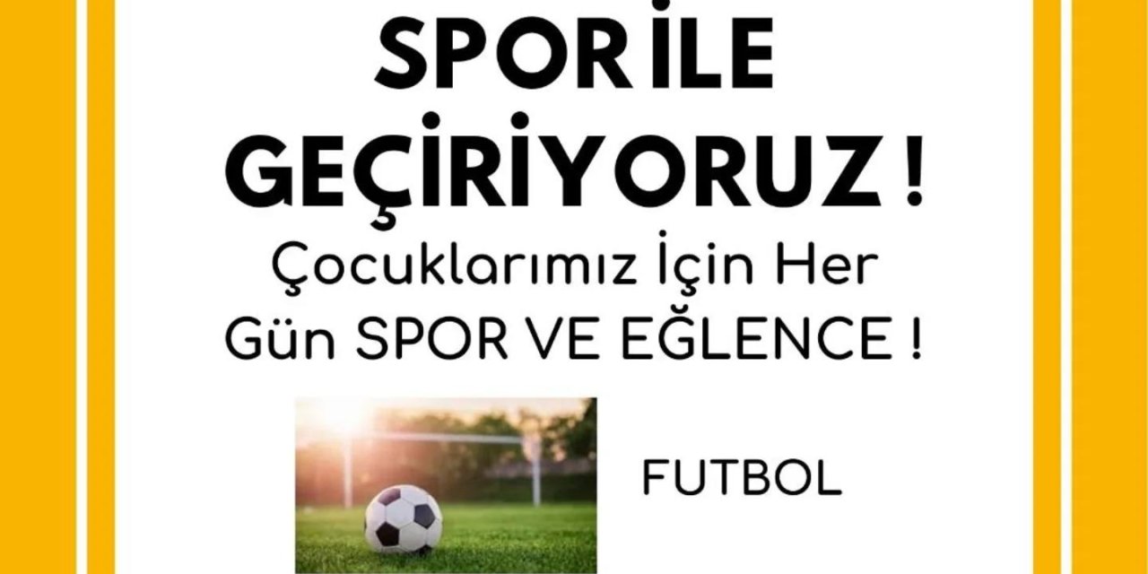 Öğrenciler Tatili Spor Yaparak Geçirecek