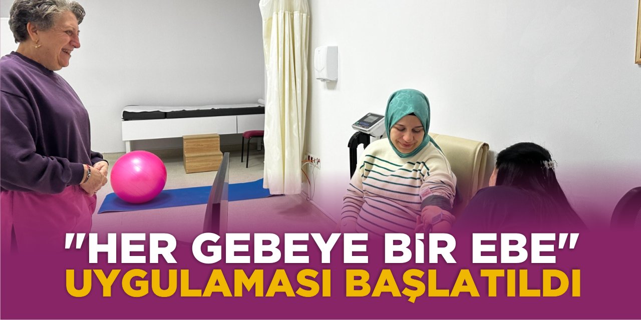 "Her Gebeye Bir Ebe" Uygulaması Başlatıldı