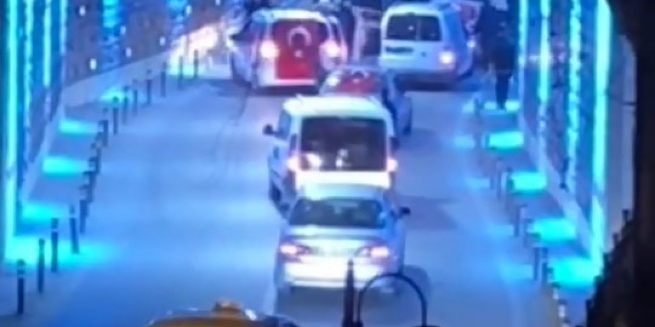 Magandalar Yol Kesip Eğlenmeye Çalıştı