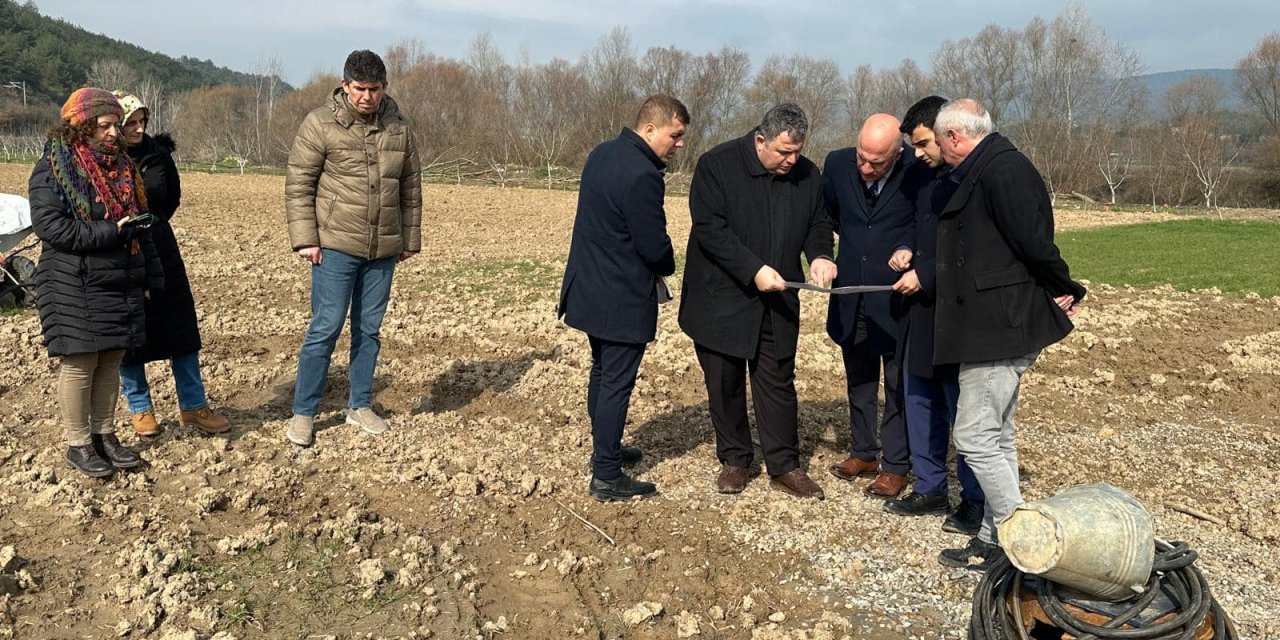 Kaymakam Kılıç ve Başka Torun’dan Sulama Projesine İnceleme