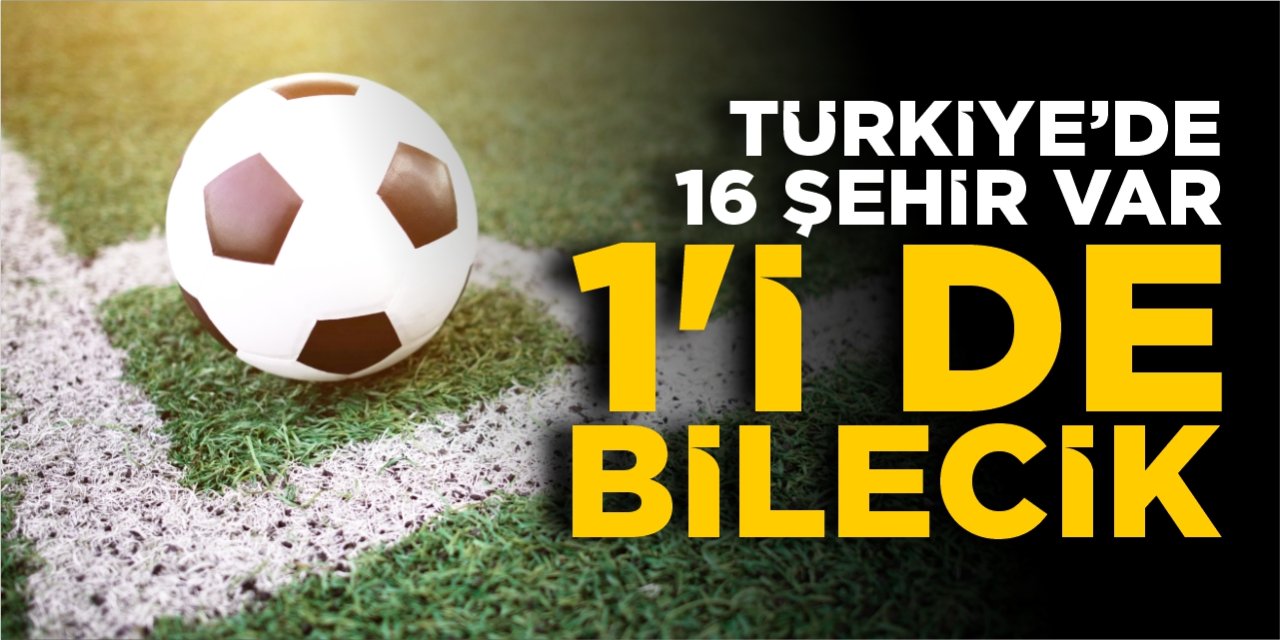 Türkiye’de 16 şehir var, 1’i de Bilecik!