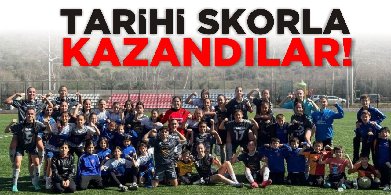 Tarihi skorla kazandılar