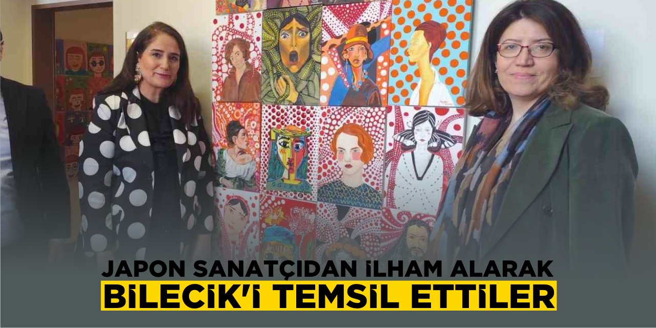 Japon Sanatçıdan İlham Alarak Bilecik’i Temsil Ettiler