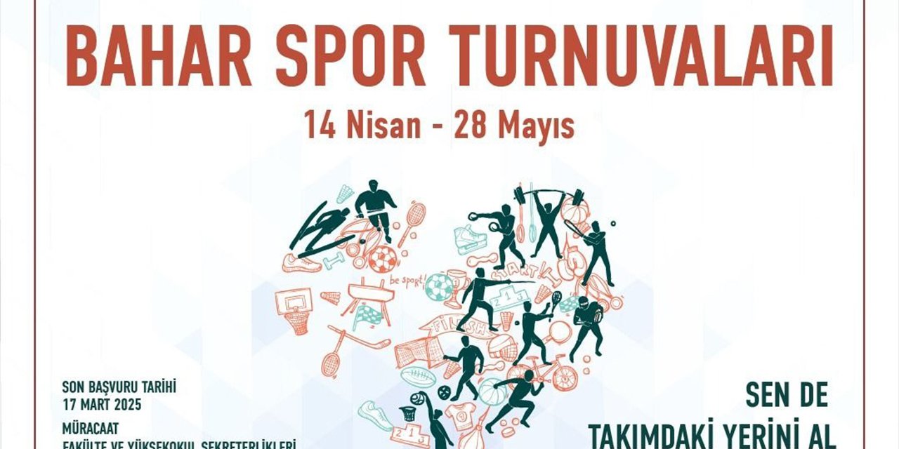 BŞEÜ'de Bahar Spor Turnuvaları Yapılacak