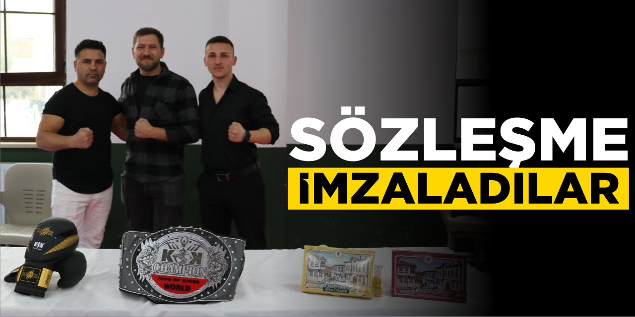 Sözleşme İmzaladılar