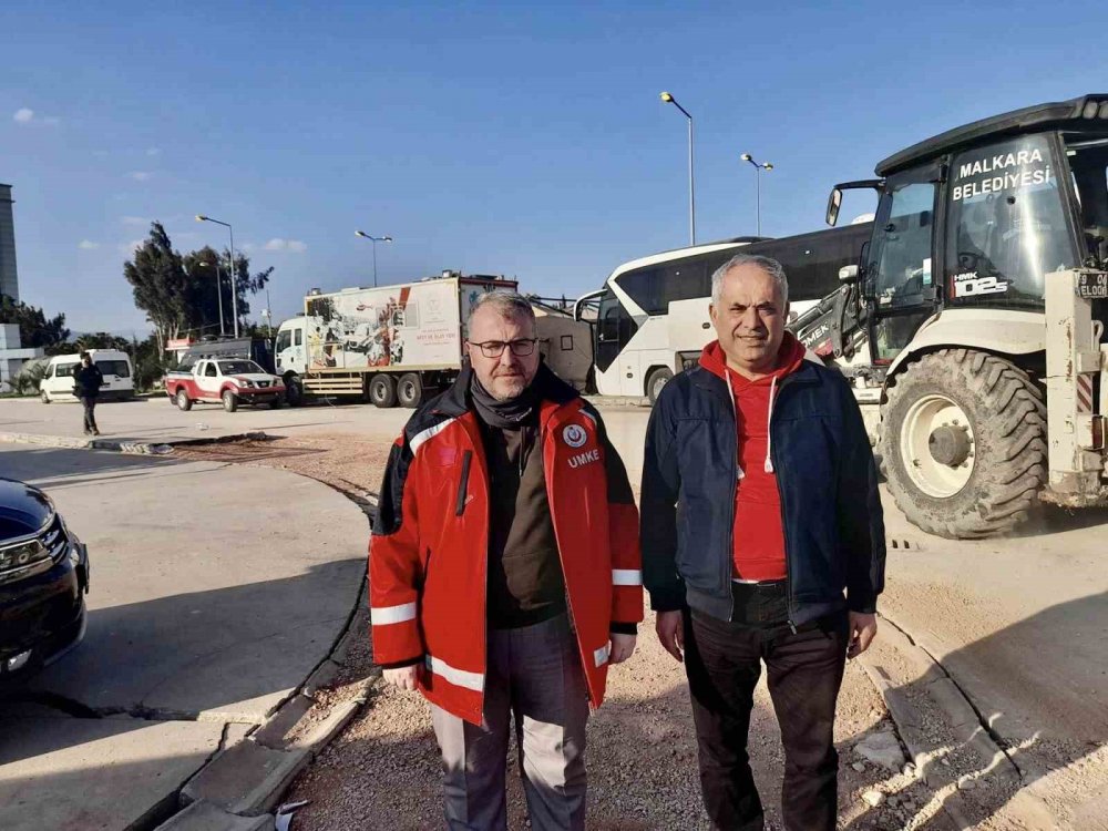 Başkan Yaman, Hatay'a gitti