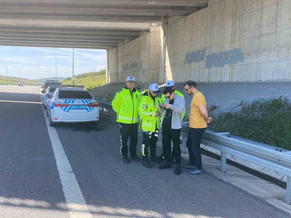 Polisten dronlu bayram denetimi