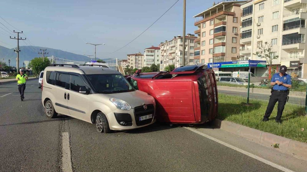 Yol verme tartışması kazayla sonuçlandı