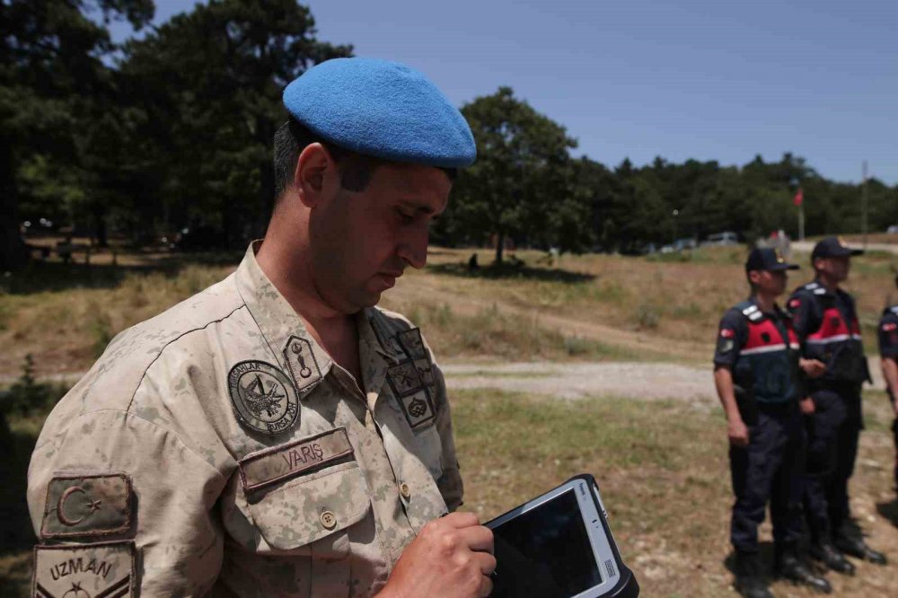 Orman yangınlara karşı dronlu denetim