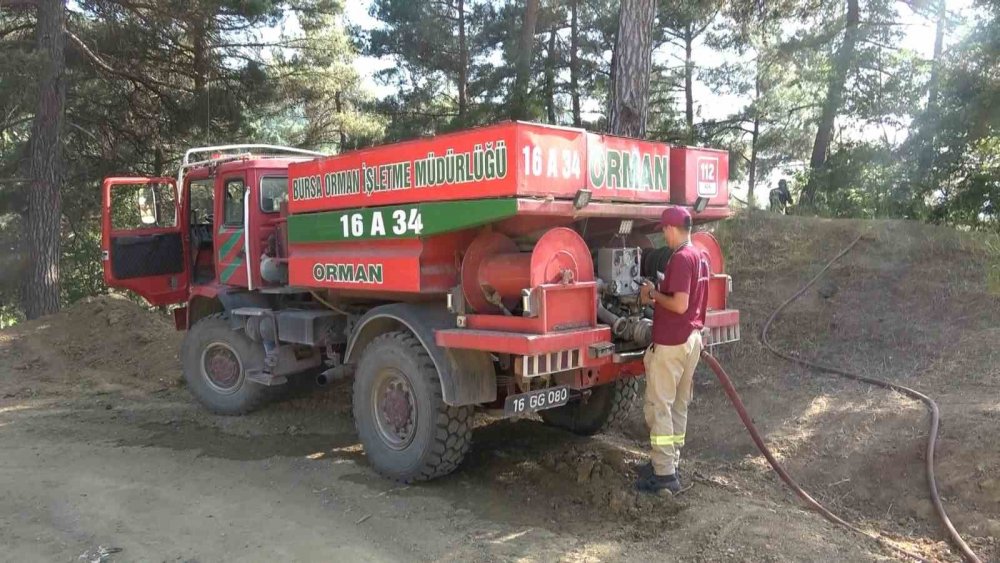 İki ayrı noktada yangın çıktı