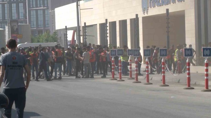 İstanbul Finans Merkezi’nde yangın