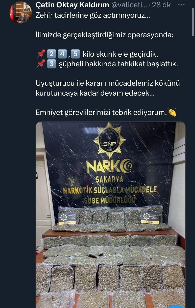 24 Kilo Uyuşturucu Ele Geçirildi