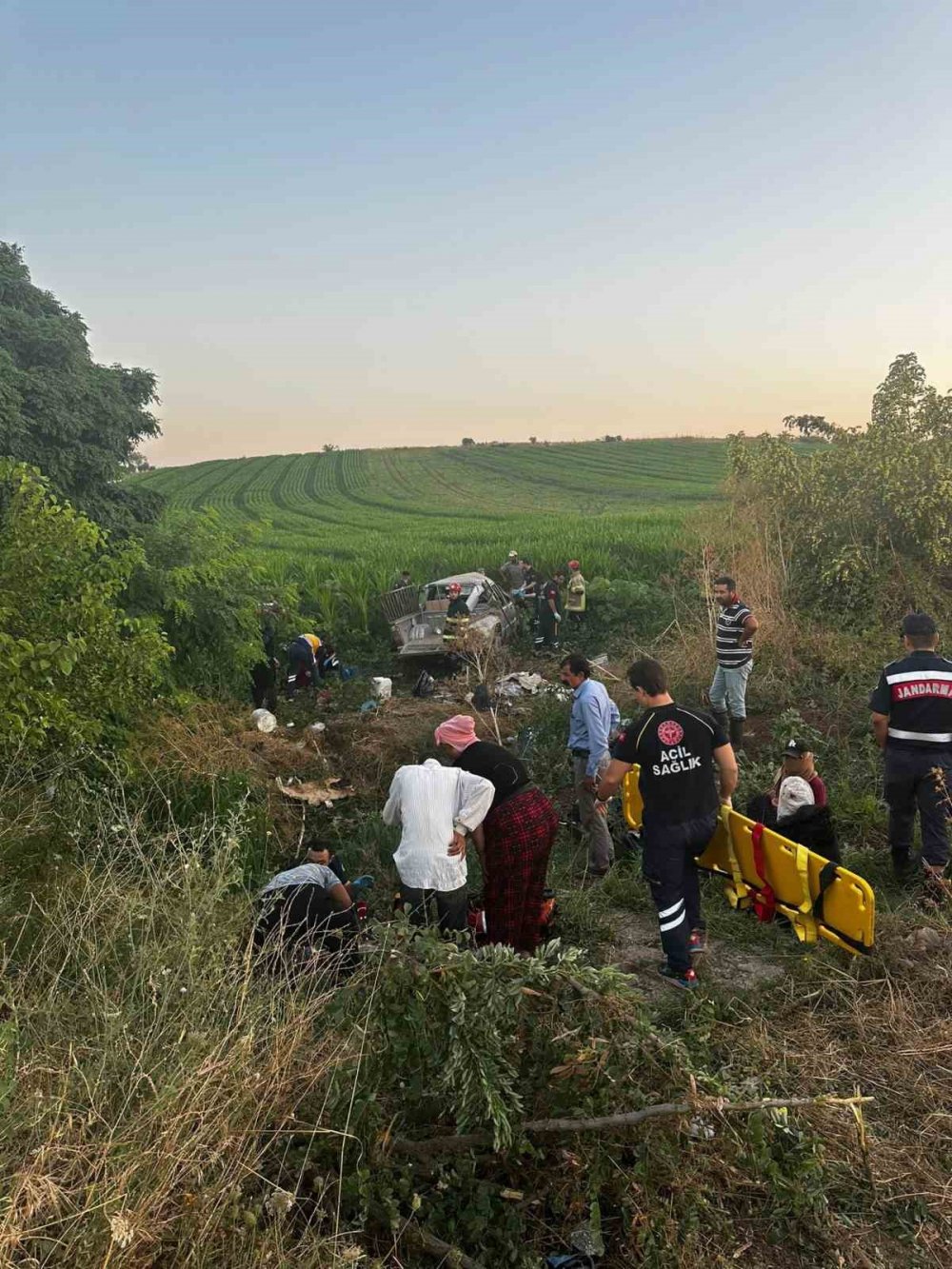 Feci Kaza:11 Yaralı, 3 Ölü