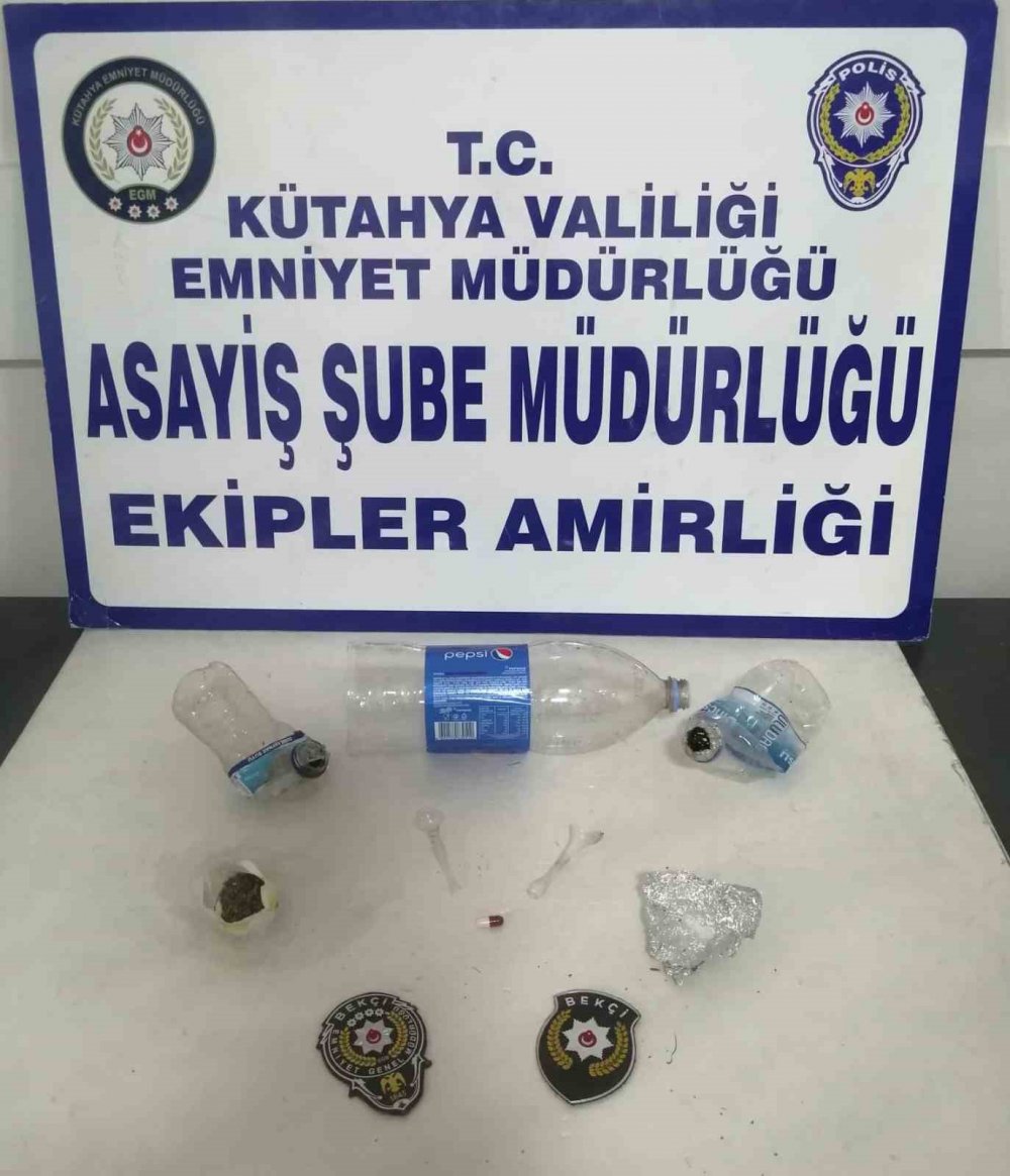 Şüpheli Şahsın Üzerinde Uyuşturucu Bulundu