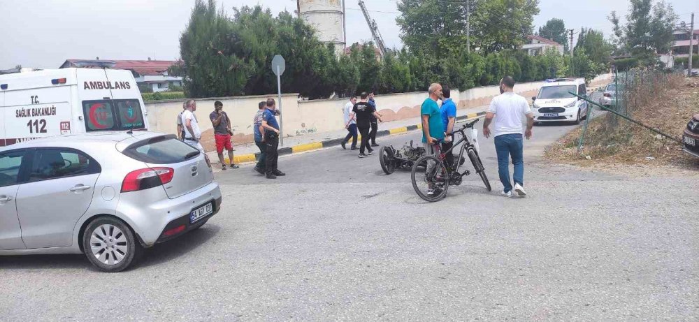 Bir Kişinin Öldüğü Kaza, Güvenlik Kamerasına Yansıdı