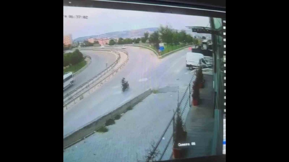 Şafak Vakti Motosiklet Hırsızlığı Kamerada