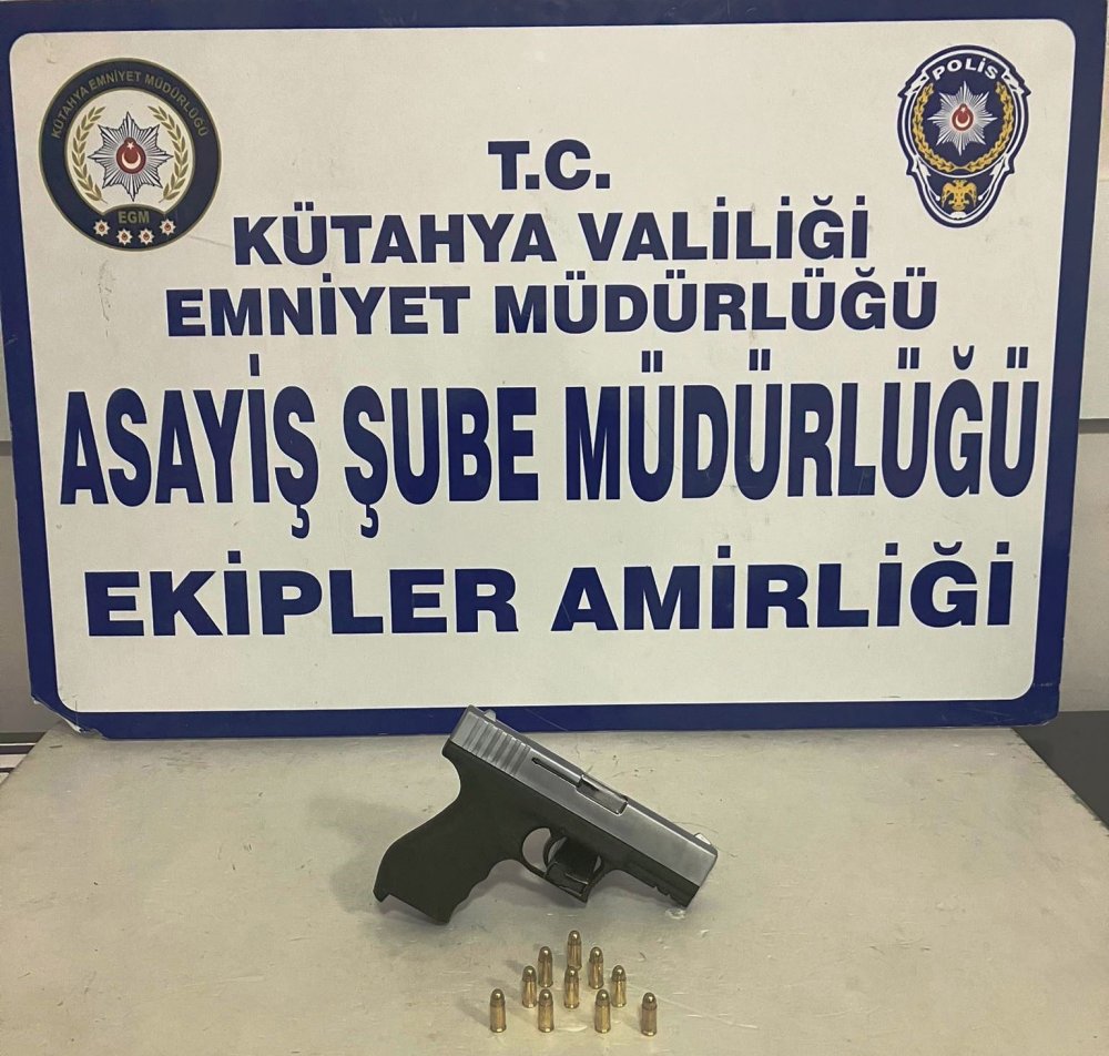 Ruhsatsız Tabanca Ele Geçirildi