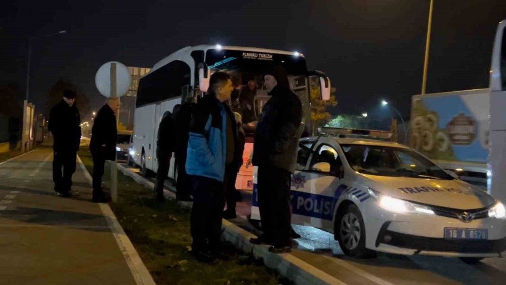 Çalıntı Otobüs İle Anıtkabir Gezisi İnegöl’de Son Buldu