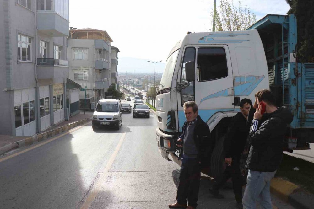 Şoförün Refleksi Faciayı Önledi