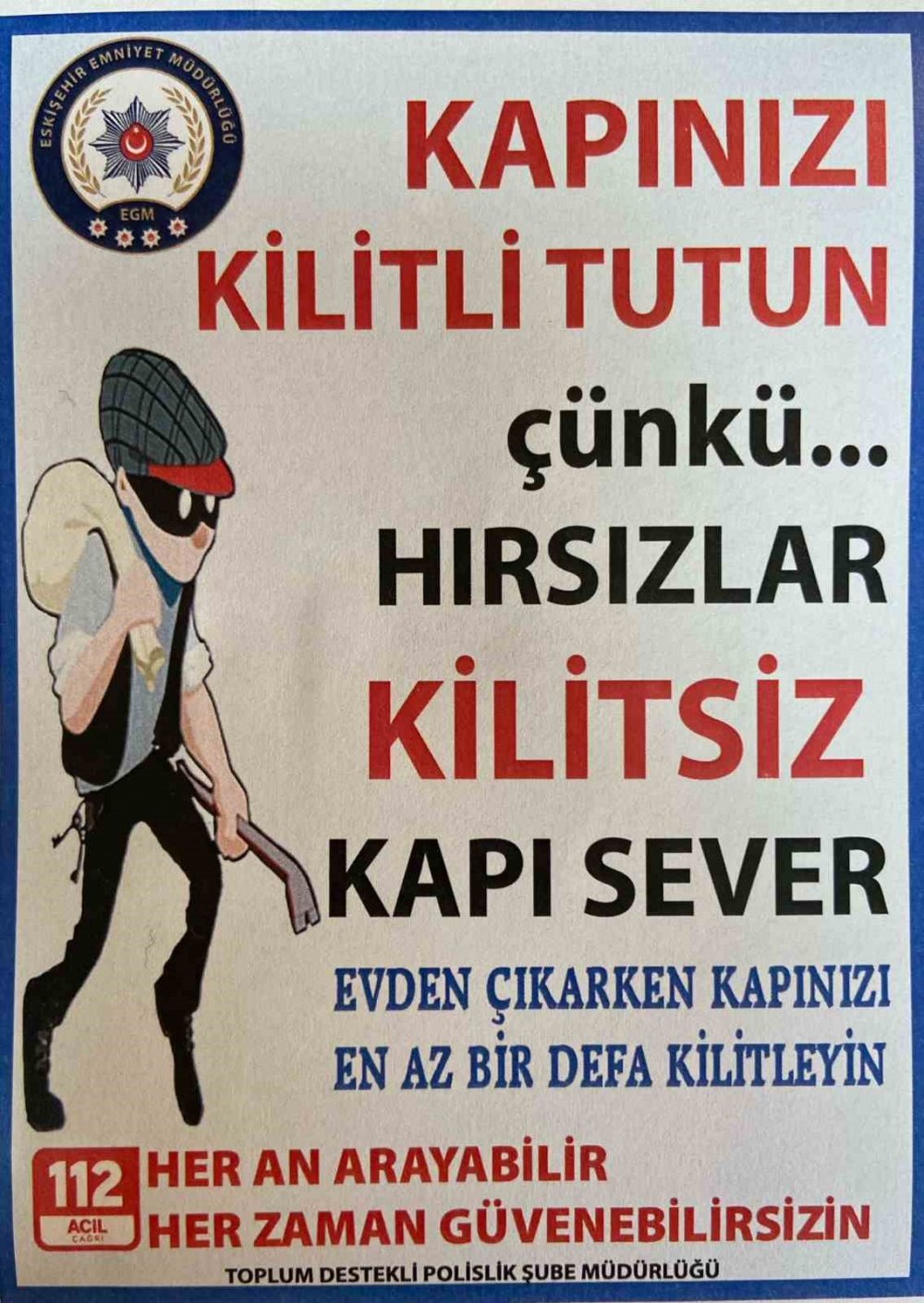 Semt Pazarlarında Hırsızlık Olaylarına Karşı Bilgilendirme