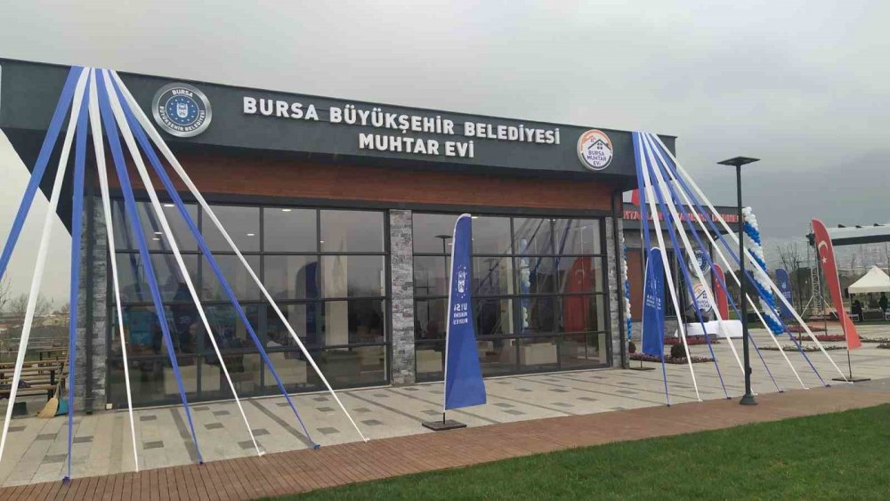 Bursa’da Muhtarlara Modern Tesis