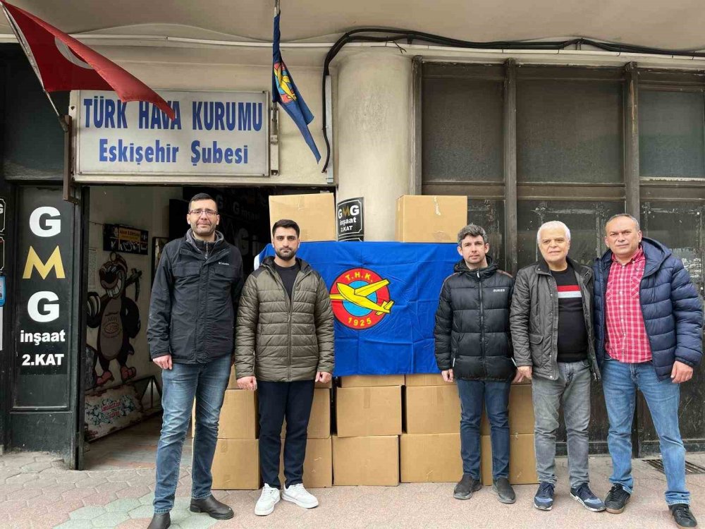 Türk Hava Kurumu’ndan Depremzedelere Ramazan Kolisi Yardımı