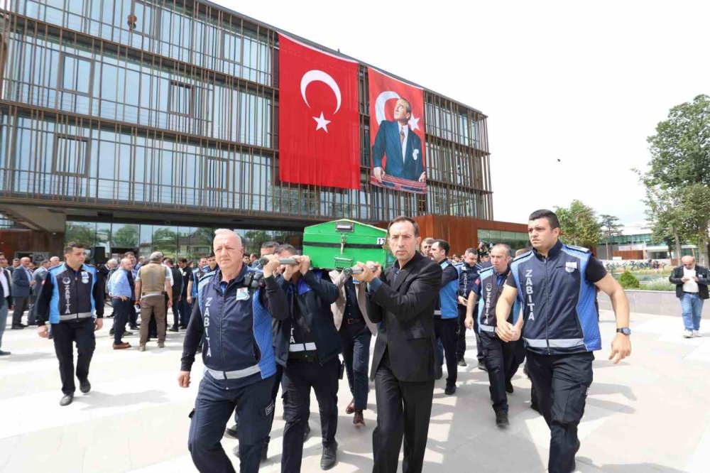 Vefat Eden Zabıta Memuru İçin Tören Düzenlendi