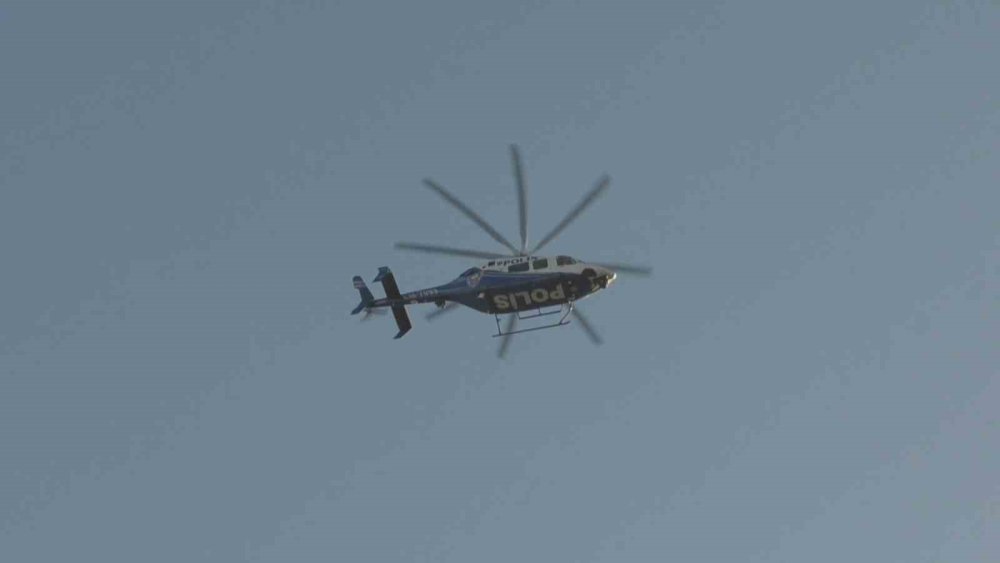 Zehir Tacirlerine Helikopter Destekli Operasyon