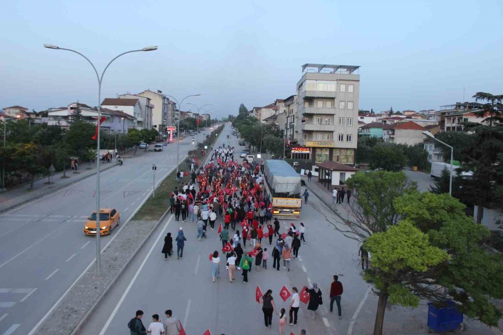 Osmaneli’de Gençlik Yürüyüşü Yapıldı