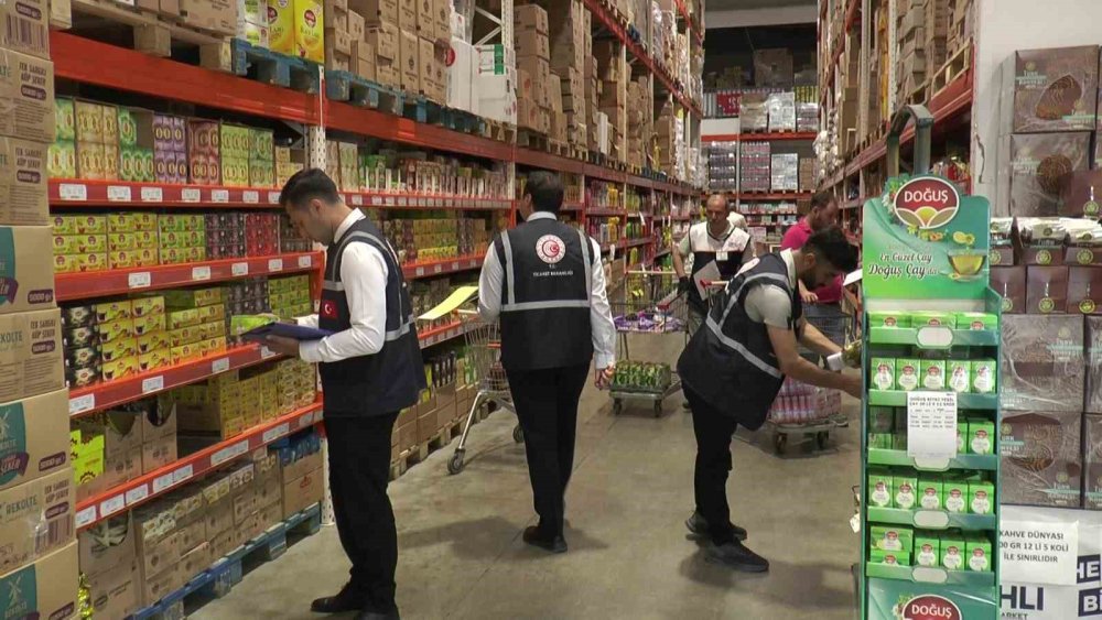 Marketlerde Fiyat Ve Etiket Denetimi Yapıldı