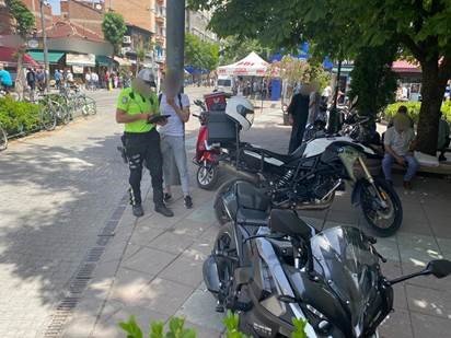 43 Motosiklet Ve Motorlu Bisiklet Sürücüsüne Ceza Yazıldı