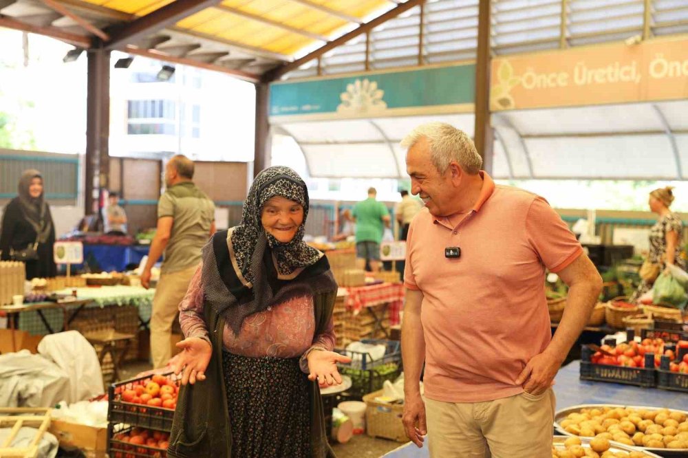 Üretici Pazarlarıyla Hem Çiftçi Hem Nilüferli Kazanıyor